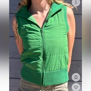 Vintage Green Vest